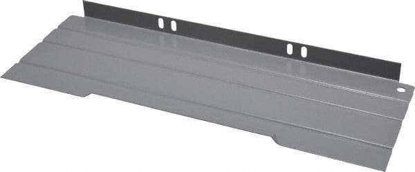 Vidmar - Tool Box Steel Drawer Divider - 12-1/4" Wide x 12-5/8" Deep x 4-1/2" High, Gray, For Vidmar Cabinets - Americas Industrial Supply
