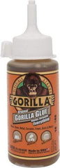 Gorilla Glue - 4 oz Bottle Brown All Purpose Glue - 20 min Working Time - Americas Industrial Supply