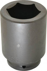 Proto - 1-1/2" Drive 3" Deep Impact Socket - 6 Points, 6-3/8" OAL - Americas Industrial Supply
