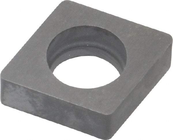 Kennametal - 7.52mm Inscribed Circle, Diamond (Shape) Turning Shim for Indexables - 0.19" Thick, ICSN Shim Style - Americas Industrial Supply