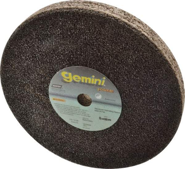 Norton - 8" Diam x 5/8" Hole x 1" Thick, P Hardness, 16 Grit Surface Grinding Wheel - Aluminum Oxide, Type 1, Very Coarse Grade, 6,000 Max RPM, No Recess - Americas Industrial Supply