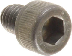 Value Collection - M6x1.00 Metric Coarse Hex Socket Drive, Socket Cap Screw - Grade 12.9 Alloy Steel, Black Oxide Finish, Fully Threaded, 8mm Length Under Head - Americas Industrial Supply
