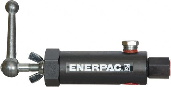 Enerpac - 1.94 GPM 3/8 Inlet Steel Hydraulic Control Valve - 10,000 psi, 3.12" Wide x 7.62" Long - Americas Industrial Supply