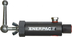 Enerpac - 1.94 GPM 3/8 Inlet Steel Hydraulic Control Valve - 10,000 psi, 3.12" Wide x 7.62" Long - Americas Industrial Supply