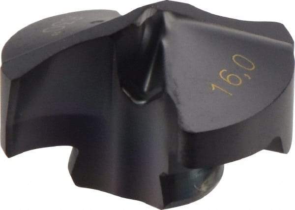 Iscar - Series IDI-SG, 0.63" Diam Grade IC908 140° Replaceable Drill Tip - Carbide, TiAlN Finish - Americas Industrial Supply