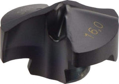 Iscar - Series IDI-SG, 0.63" Diam Grade IC908 140° Replaceable Drill Tip - Carbide, TiAlN Finish - Americas Industrial Supply