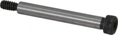 Value Collection - 1/4" Shoulder Diam x 1-3/4" Shoulder Length, #10-24 UNC, Hex Socket Shoulder Screw - 4140 Alloy Steel, Uncoated, 3/16" Head Height x 3/8" Head Diam - Americas Industrial Supply