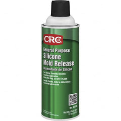 CRC - 16 Ounce Aerosol Can, Clear, General Purpose Mold Release - Food Grade, Silicone Composition - Americas Industrial Supply