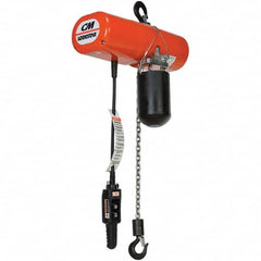 CM - 1 Ton Capacity 16 FPM Lift Speed 230V Electric Chain Hoist - Americas Industrial Supply