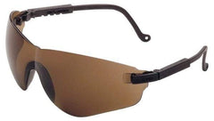 Uvex - Espresso Lenses, Frameless Safety Glasses - Anti-Fog, Scratch Resistant, Plastic Frame, Size Universal, Wrap Around - Americas Industrial Supply