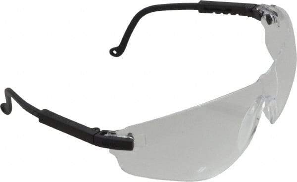 Uvex - Clear Lenses, Frameless Safety Glasses - Scratch Resistant, Plastic Frame, Size Universal, Wrap Around - Americas Industrial Supply