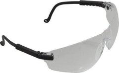 Uvex - Clear Lenses, Frameless Safety Glasses - Scratch Resistant, Plastic Frame, Size Universal, Wrap Around - Americas Industrial Supply