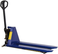 Value Collection - 2,200 Lb Capacity, 31-1/2" Lift Portable Skid Lifter - 3-1/2" Min Lift Height, 43" Fork Length x 20" Fork Width, 20" Overall Width - Americas Industrial Supply