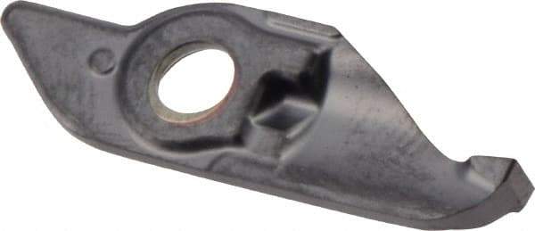 Iscar - 10300020MIFR Grade IC908, 3mm Cutting Width Carbide Grooving Insert - 9mm Max Depth of Cut, Neutral, 0.2mm Corner Radius, TiAlN Finish - Americas Industrial Supply