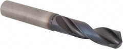 Sumitomo - 31/64" 135° Solid Carbide Screw Machine Drill Bit - TiAlCr/TiSi Finish, 1.8504" Flute Length, 3.937" OAL - Americas Industrial Supply