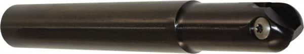 Millstar - 12mm Cut Diam, 100mm Max Depth of Cut, 12mm Shank Diam, 125mm OAL, Indexable Ball Nose End Mill - Straight Shank, SFCY Toolholder, MB, MBT, RBT Insert - Americas Industrial Supply