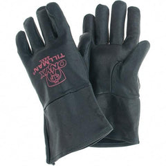 TILLMAN - Welder's & Heat Protective Gloves - UNLINED XL BLK 1/PR TOP GRAIN KIDSKIN TIG GLV - Americas Industrial Supply