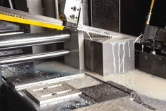 Lenox - 2 to 3 TPI, 18' 10" Long x 1-1/2" Wide x 0.05" Thick, Welded Band Saw Blade - M42, Bi-Metal, Toothed Edge, Modified Raker Tooth Set, Flexible Back - Americas Industrial Supply