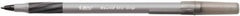 Bic - Ball Point Round Stick Grip Pen - Black - Americas Industrial Supply