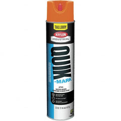 Krylon - 25 fl oz Orange Marking Paint - 35 to 71 Sq Ft Coverage, Water-Based Formula - Americas Industrial Supply