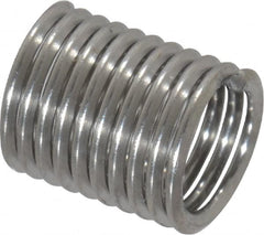 Recoil - M5x0.80 Metric Coarse, 10mm OAL, Free Running Helical Insert - 9-5/8 Free Coils, Tanged, Stainless Steel, Bright Finish, 2D Insert Length - Americas Industrial Supply