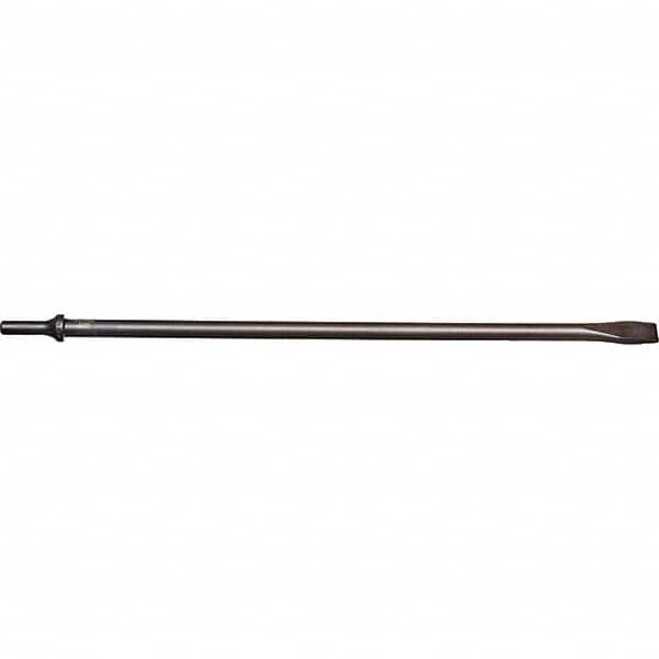 Mayhew - 1" Head Width, 18" OAL, Cold Chisel - Round Drive, Round Shank, Steel - Americas Industrial Supply