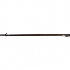 Mayhew - 1" Head Width, 18" OAL, Cold Chisel - Round Drive, Round Shank, Steel - Americas Industrial Supply