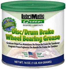 LubriMatic - 16 oz Tub Biobased General Purpose Grease - Blue, 350°F Max Temp, - Americas Industrial Supply
