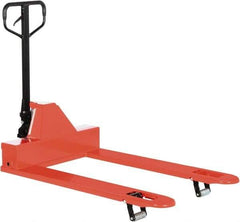 Vestil - 4,000 Lb Capacity, 6" Lift Industrial Pallet Truck - 1.88" Min Lift Height, 48" Fork Length x 7" Fork Width, 33" Overall Width - Americas Industrial Supply