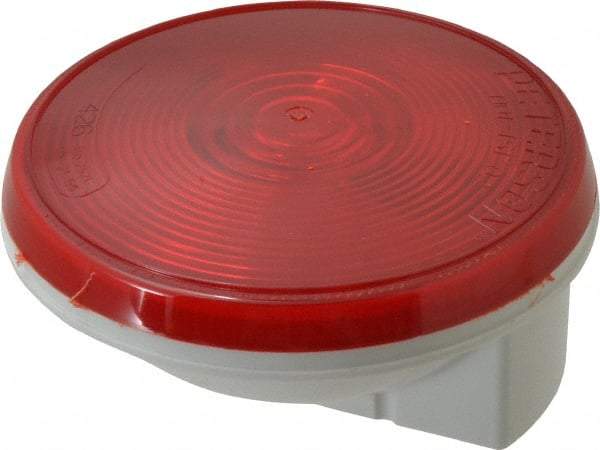 Peterson - 4" Long, 25 Watt, 2.1 Amp, Red Sealed Lighting Stop, Turn & Tail Light - 12 Volts - Americas Industrial Supply