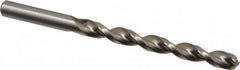 Chicago-Latrobe - 5/16" 135° High Speed Steel Jobber Drill - Bright Finish, Right Hand Cut, Parabolic Flute, Straight Shank, 4-1/2" OAL, Notched Point - Americas Industrial Supply