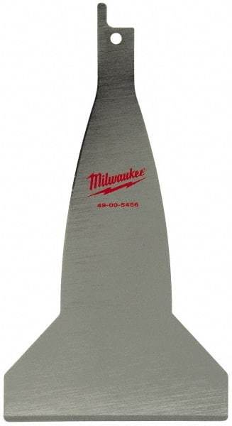 Milwaukee Tool - Power Saw Scraper Blade - For Use with All Hackzall & Sawzall Recip Saws - Americas Industrial Supply