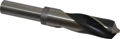 Hertel - 1" Drill, 118° Point, High Speed Steel Silver Deming & Reduced Shank Drill Bit - Americas Industrial Supply