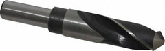 Hertel - 1-1/16" Drill, 118° Point, High Speed Steel Silver Deming & Reduced Shank Drill Bit - Americas Industrial Supply