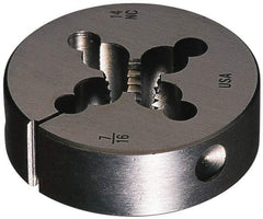 Cle-Line - 1/4-28, Collet #A-1, Two Piece Adjustable Die - Carbon Steel - Exact Industrial Supply