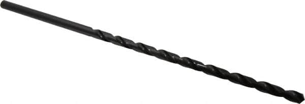 Hertel - 17/32" 118° 2-Flute High Speed Steel Extra Length Drill Bit - Americas Industrial Supply