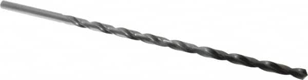 Hertel - 9/16" 118° 2-Flute High Speed Steel Extra Length Drill Bit - Americas Industrial Supply