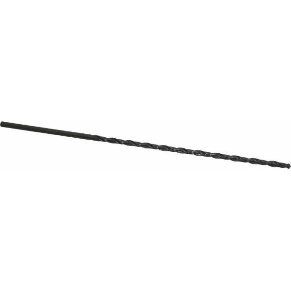 Hertel - 3/8" 118° 2-Flute High Speed Steel Extra Length Drill Bit - Americas Industrial Supply