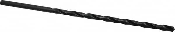 Hertel - 37/64" 118° 2-Flute High Speed Steel Extra Length Drill Bit - Americas Industrial Supply