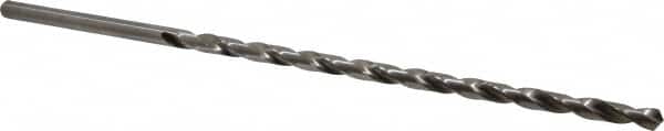 Hertel - 35/64" 118° 2-Flute High Speed Steel Extra Length Drill Bit - Americas Industrial Supply