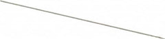 Hertel - 0.18mm 118° High Speed Steel Jobber Drill - Bright Finish, Spiral Flute, Straight Shank, 19mm OAL, Standard Point - Americas Industrial Supply