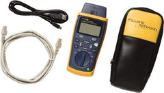 Fluke Networks - Universal Cable Tester - LCD Screen, RJ45 Connectors - Americas Industrial Supply