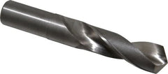 Hertel - 1-1/32" 118° High Speed Steel Screw Machine Drill Bit - Bright Finish, Right Hand Cut, 4-1/4" Flute Length, 6-5/8" OAL - Americas Industrial Supply