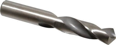 Hertel - 25/32" 118° High Speed Steel Screw Machine Drill Bit - Bright Finish, Right Hand Cut, 3-1/4" Flute Length, 5-1/8" OAL - Americas Industrial Supply