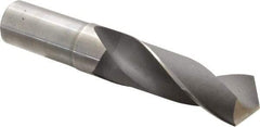 Hertel - 1-5/16" 118° High Speed Steel Screw Machine Drill Bit - Bright Finish, Right Hand Cut, 4-3/8" Flute Length, 7" OAL - Americas Industrial Supply