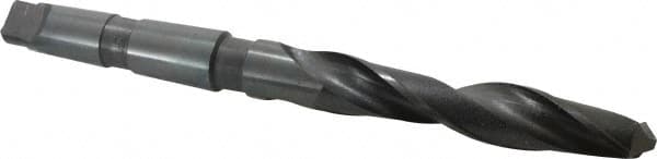 Hertel - 1-3/16", 4MT 118° Point High Speed Steel Taper Shank Drill Bit - Americas Industrial Supply