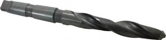 Hertel - 1-3/16", 4MT 118° Point High Speed Steel Taper Shank Drill Bit - Americas Industrial Supply