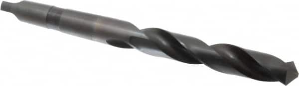 Hertel - 1-1/4", 4MT 118° Point High Speed Steel Taper Shank Drill Bit - Americas Industrial Supply