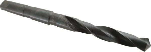 Hertel - 1-5/32", 4MT 118° Point High Speed Steel Taper Shank Drill Bit - Americas Industrial Supply