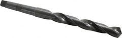 Hertel - 25/32", 2MT 118° Point High Speed Steel Taper Shank Drill Bit - Oxide Finish, 6" Flute Length, 9-7/8" OAL - Americas Industrial Supply
